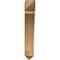 Ekena Millwork Thorton Arts & Crafts Rough Sawn Bracket, Western Red Cedar, 6"W x 26"D x 38"H BKT06X26X38THR03RWR - alternate 2